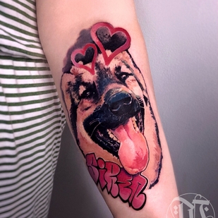 Weiblich Farbe Autorenstil tattoo auf Unterarm #93460 | Tattoo Artist Sasha Mezo