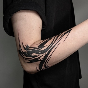 Männlich Schwarz Abstrakt tattoo #99379 | Tattoo Artist Mary Nepostaeva