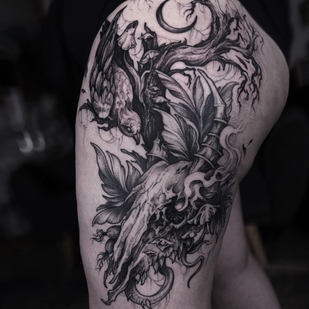 tattoo #102314 | Tattoo Artist Stanislava Sarikova