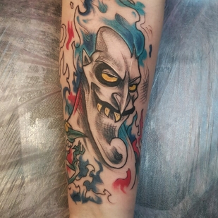 Weiblich Farbe Freehand tattoo auf Unterarm #101626 | Tattoo Artist Kseniya Pizhevskaya