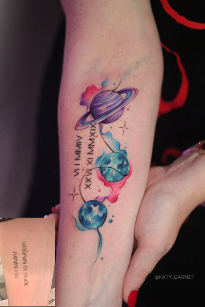 Tattoo-Ideen # Tattoo Artist Ekaterina Garnet / Katy Garnet