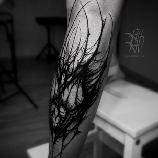 Männlich Schwarz Autorenstil tattoo #94859 | Tattoo Artist Ellina Plat