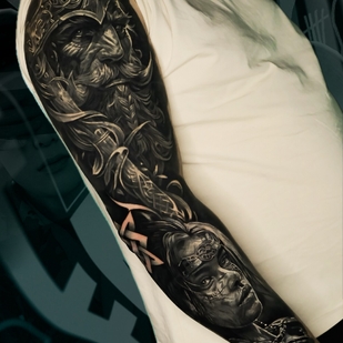 tattoo #101024 | Tattoo Artist Dmitriy Nazarov