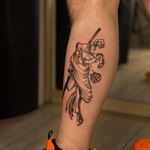 Männlich Schwarz und Grau Grafik tattoo #99473 | Tattoo Artist Valeriya Ranio