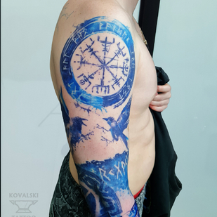 Farbe Aquarell tattoo #96204 | Tattoo Artist Vladimir Kovalevskiy