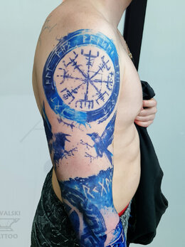 Watercolor tattoo