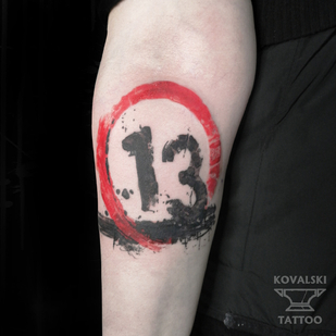Weiblich Farbe Trash Polka tattoo #96236 | Tattoo Artist Vladimir Kovalevskiy