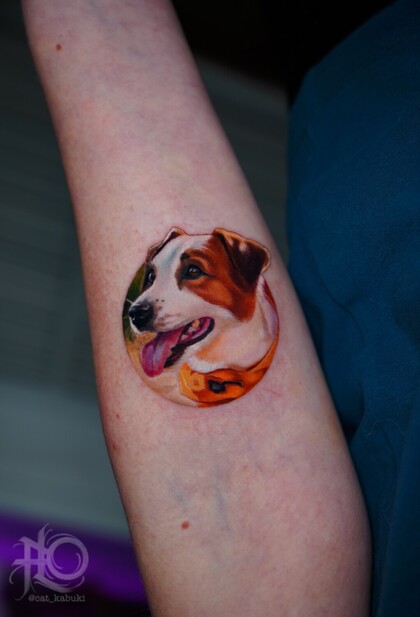 Tattoo-Ideen # Tattoo Artist Anastasiya Yusupova CAT_KABUKI