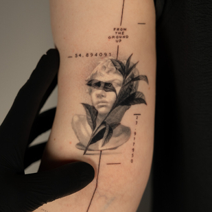 Schwarz und Grau Realismus tattoo #104487 | Tattoo Artist Vytautas Vy