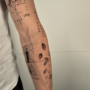 Schwarz und Grau Realismus tattoo #104517 | Tattoo Artist Vytautas Vy