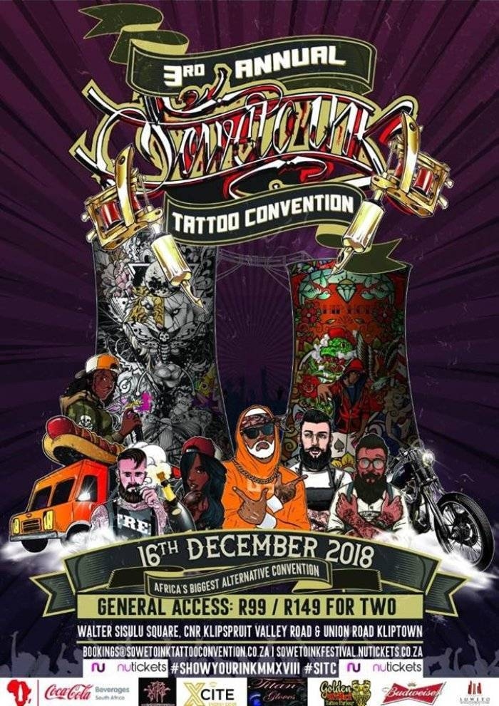 Soweto Ink Tattoo Convention 2018 Soweto Ink Tattoo Convention 2018