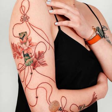 A Journey Through Time and Culture: Sion's Stunning Oriental Tattoos