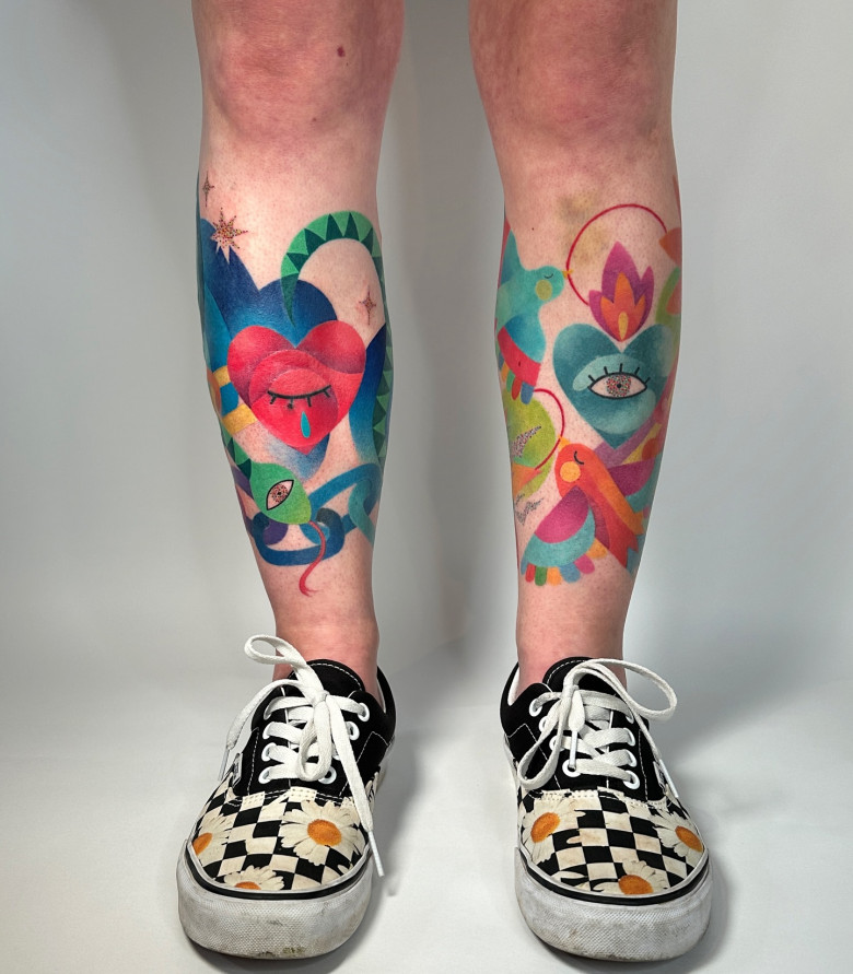 Тату мастер Сесилия Парамо