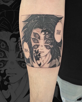 Marvelous manga tattoo artist Mimi-Sama from San Francisco