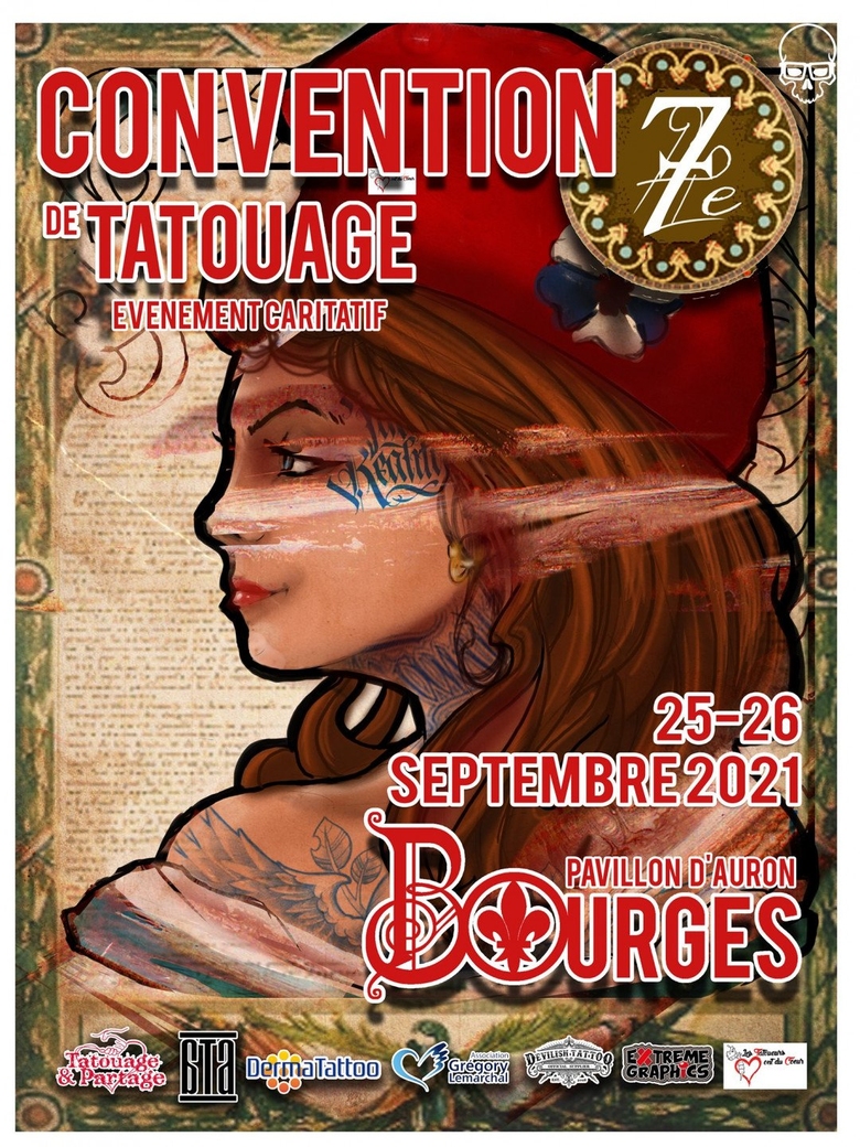 Convention Tatouage de Bourges 2021 Convention Tatouage de Bourges 2021