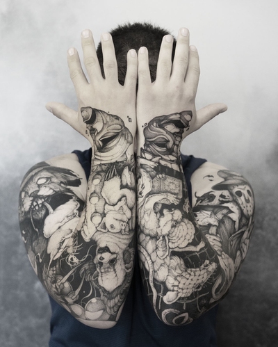 Piotr Bemben and His Inked Dark Fairytales