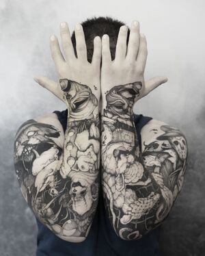 Piotr Bemben and His Inked Dark Fairytales