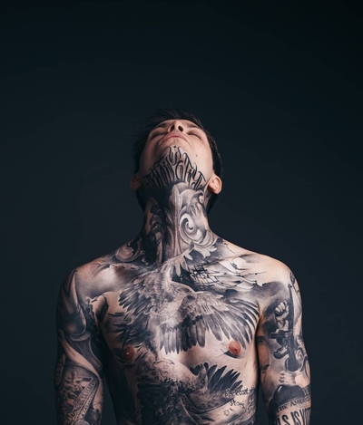 Jonathan Martin – Tattoo Model Inked by Teodor Milev