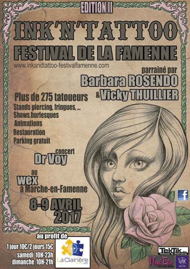 Ink’n’Tattoo Festival de la Famenne Ink’n’Tattoo Festival de la Famenne