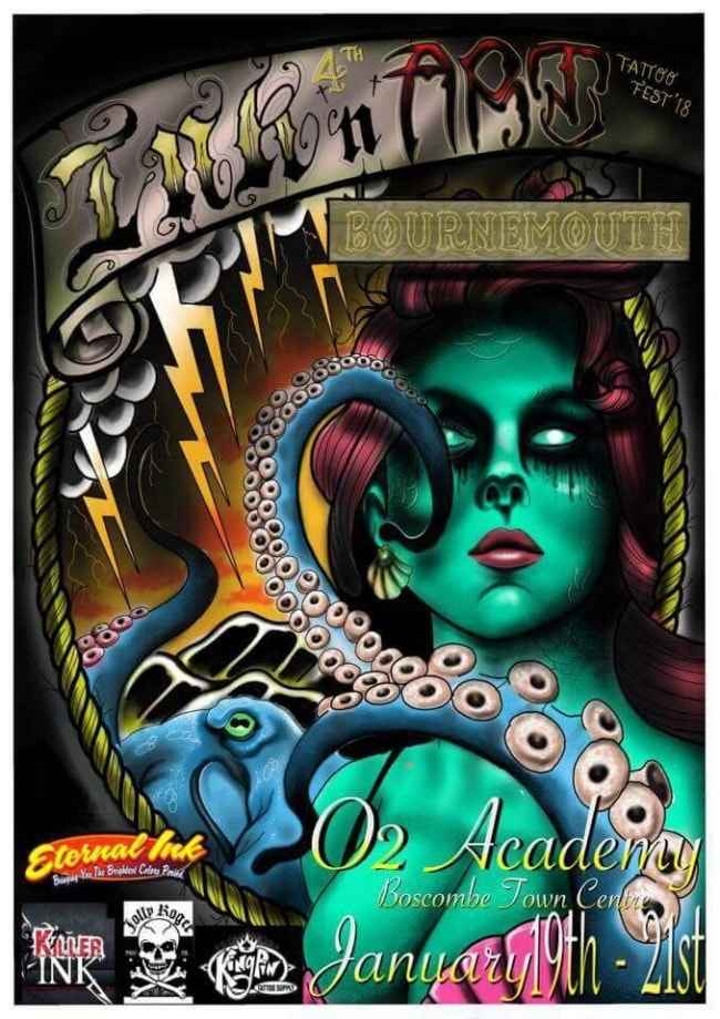 4th Bournemouth Ink ‘n’ Art Tattoo Fest 4th Bournemouth Ink ‘n’ Art Tattoo Fest