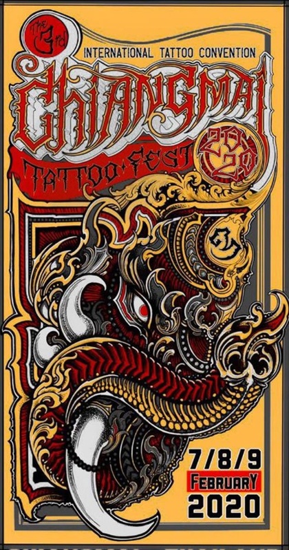 3rd Chiangmai Tattoo Fest | 07 November - 09 February 2019