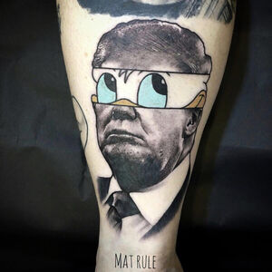 Art of protest and support:  57 tattoos featuring Donald Trump