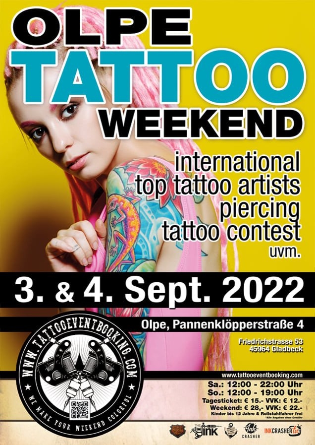 Olpe Tattoo Weekend 2022 Olpe Tattoo Weekend 2022