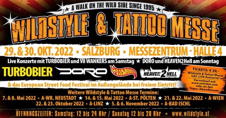 Wildstyle & Tattoo Messe Salzburg 2022 Wildstyle & Tattoo Messe Salzburg 2022