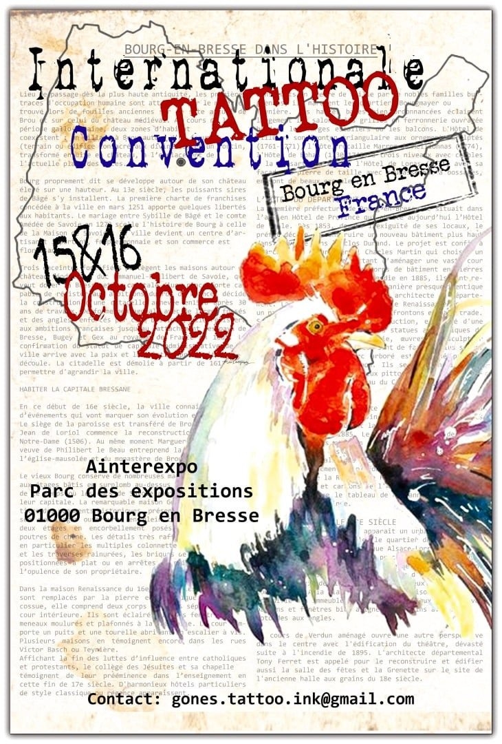 Bourg-en-Bresse Tattoo Convention 2022 Bourg-en-Bresse Tattoo Convention 2022