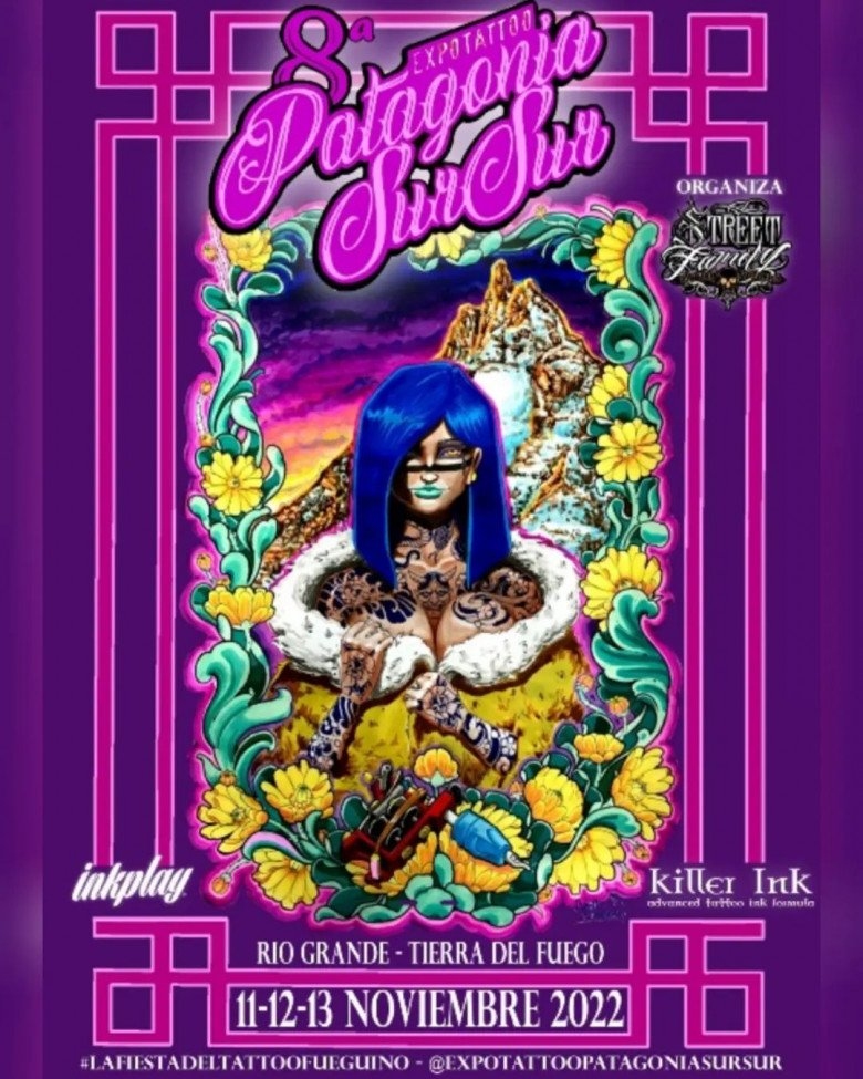 Patagonia Sur Sur Tattoo Expo 2022 Patagonia Sur Sur Tattoo Expo 2022