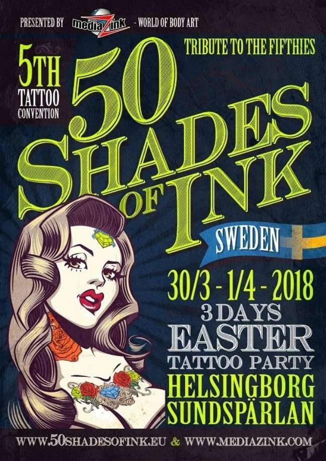 50 Shades Of Ink Helsingborg #5 50 Shades Of Ink Helsingborg #5