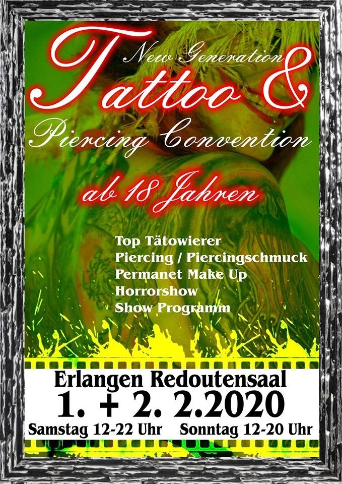 Tattoo Messe Erlangen 2020 Tattoo Messe Erlangen 2020