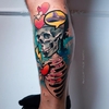Tattoo artist Marco Pepe