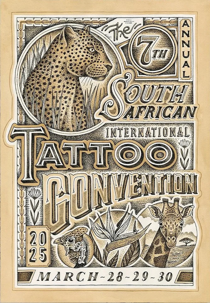 South African Tattoo Convention 2025 | 28 - 30 March 2025