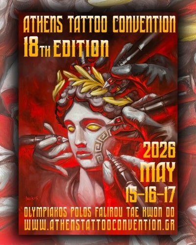 Athens International Tattoo Convention #18 | 17 May 2026