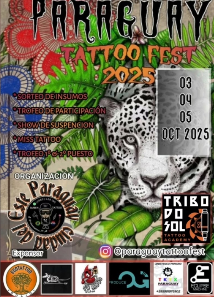 Convención De Tatuajes Paraguay #10