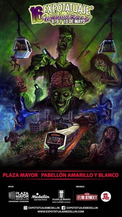 Expotatuaje Medellin 2026 | 08 - 10 May 2026