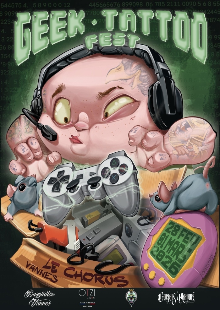 Geek tattoo fest #1
