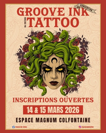 Groove Ink Tattoo #8 | 14 - 15 March 2026