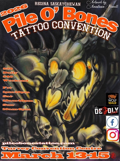 Pile O Bones Tattoo Convention #21 | 13 - 15 March 2026