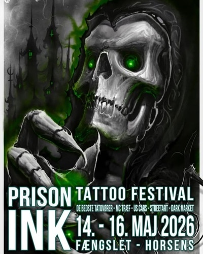 Prison Ink Tattoo Convention 2026 | 14 - 16 May 2026