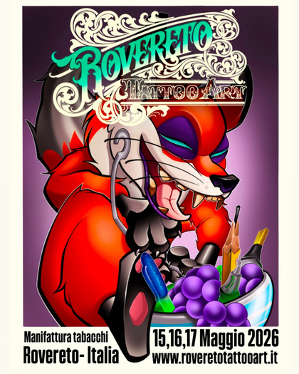 Rovereto Tattooart Convention | 15 - 17 May 2026