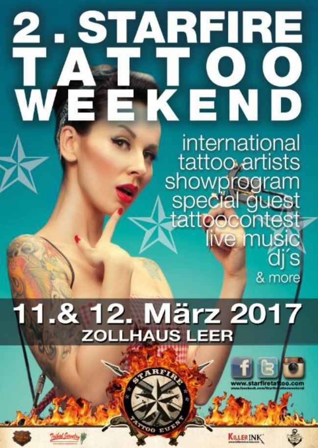 Starfire Tattoo Weekend Leer Starfire Tattoo Weekend Leer