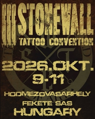 Stonewall Tattoo Convention #2 | 11 October 2026