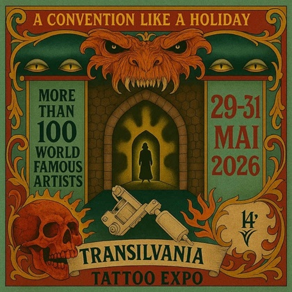 Transilvania Tattoo Expo #14 | 29 - 31 May 2026
