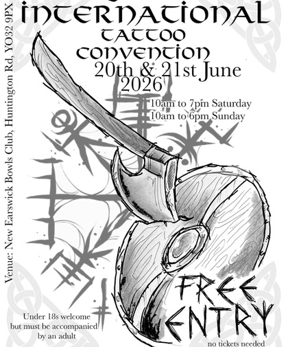 York Tattoo Convention #14 | 20 - 21 June 2026