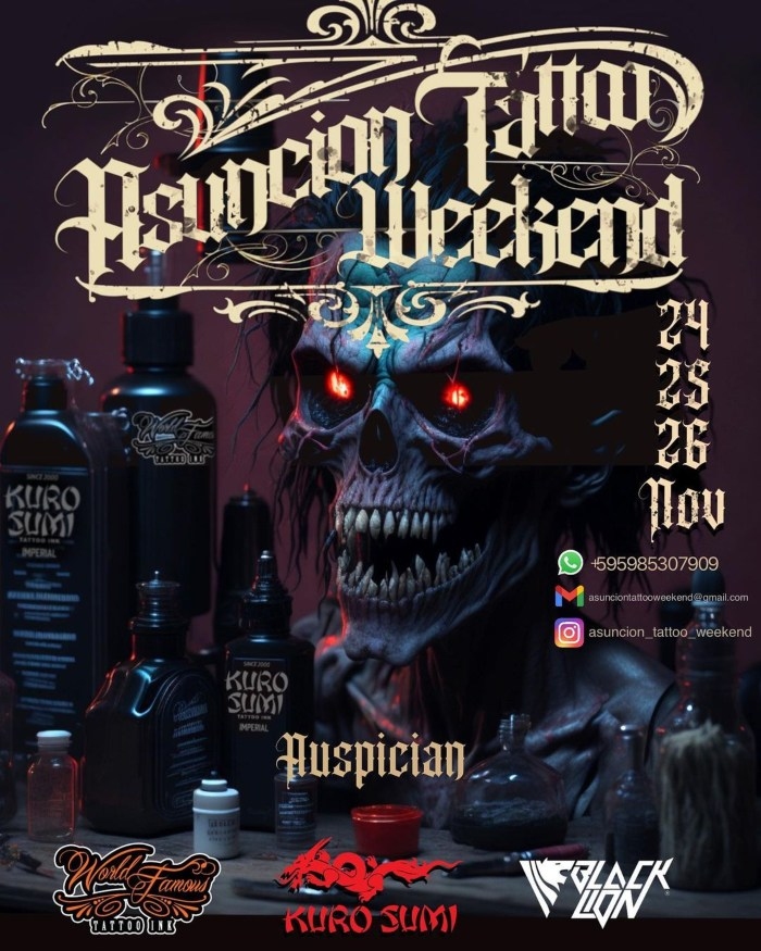 Asuncion Tattoo Weekend 2023 Asuncion Tattoo Weekend 2023