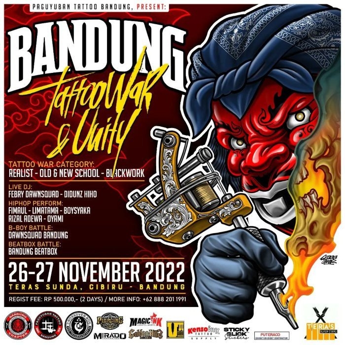 Bandung Tattoo War Unity 2022 Bandung Tattoo War Unity 2022