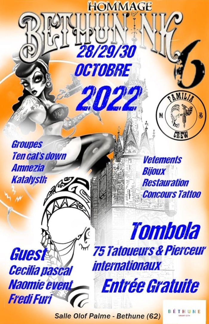 Béthunink Tattoo Convention 2022 Béthunink Tattoo Convention 2022