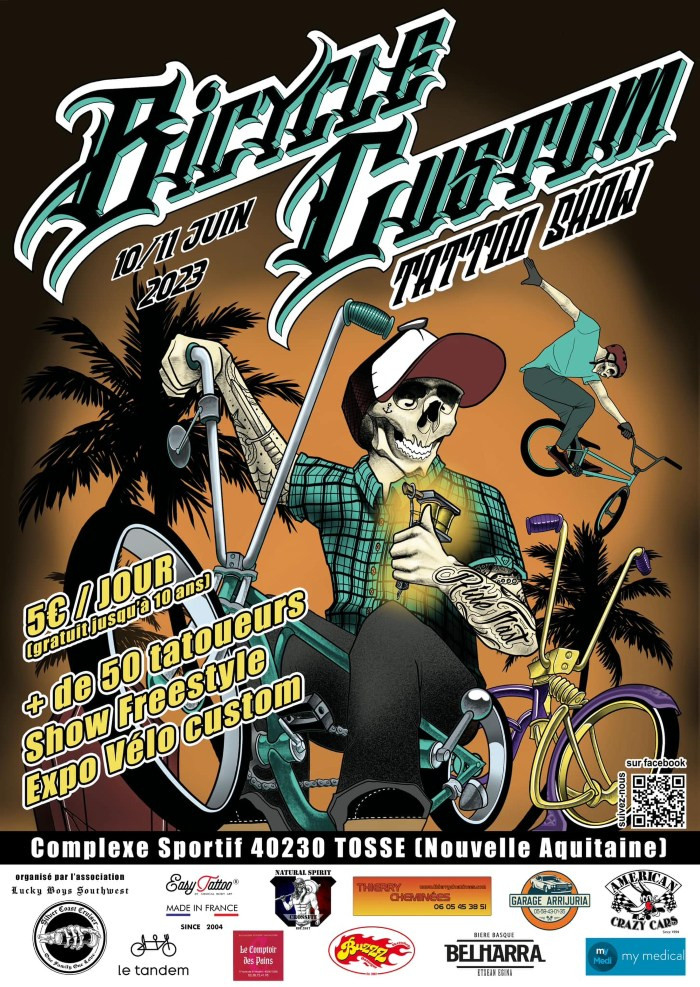 Bicycle Custom Tattoo Show 2023 Bicycle Custom Tattoo Show 2023